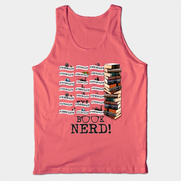 Book Nerd Tank Top by KC Morcom aka KCM Gems n Bling aka KCM Inspirations